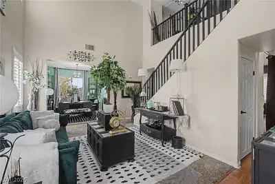 6025 Glenborough Street, North Las Vegas, NV 89115 Living Room
