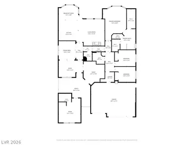 305 Corsicana Street, Las Vegas, NV 89138 Floor Plan