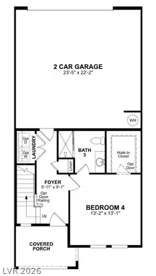 314 Keyboard Place, Henderson, NV 89015 Floor Plan