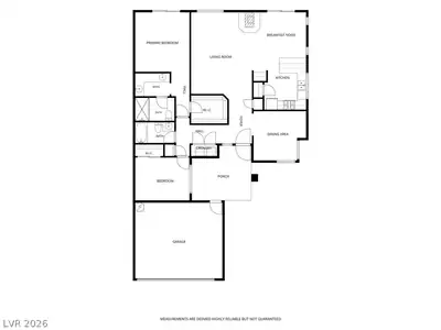9436 Mount Cherie Avenue 103, Las Vegas, NV 89129 Floor Plan