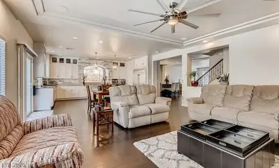 9877 Parador Cellars Court, Las Vegas, NV 89141 Living Room