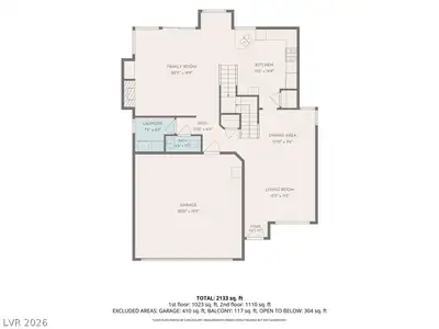 1421 Dragon Rock Drive, Henderson, NV 89052 Floor Plan