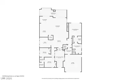 11533 Glowing Sunset Lane, Las Vegas, NV 89135 Floor Plan