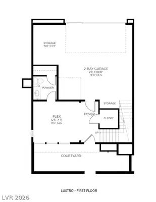 2527 Cracked Stone Street, Henderson, NV 89044 Floor Plan