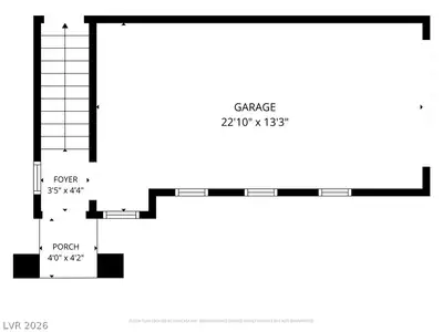 5855 Valley Drive 2115, North Las Vegas, NV 89031 Floor Plan