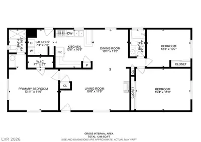 1287 Brenalee Avenue, Henderson, NV 89002 Floor Plan