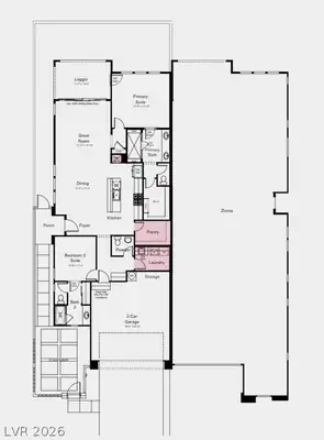 1973 Harmony Gardens Street, Las Vegas, NV 89138 Floor Plan
