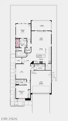 1793 Harmony Gardens Street, Las Vegas, NV 89138 Floor Plan