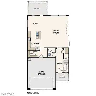 9824 Saxton Peak Avenue, Las Vegas, NV 89178 Floor Plan