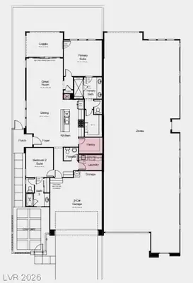 2021 Harmony Gardens Street, Las Vegas, NV 89138 Floor Plan
