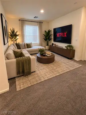 6037 Amaryllis Falls Street, North Las Vegas, NV 89081 Living Room