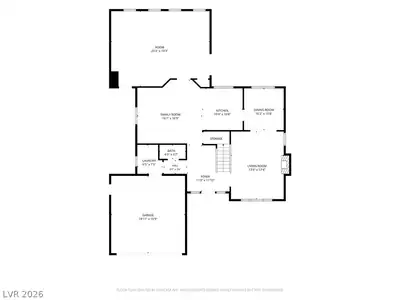 2817 Crystal Cove, Las Vegas, NV 89117 Floor Plan
