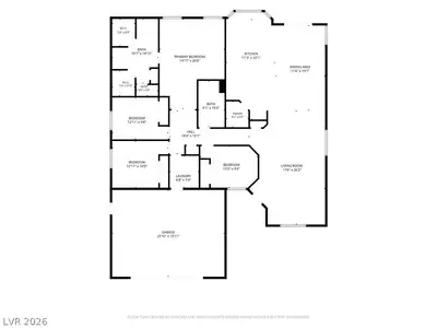 8018 Rushmore Avenue, Las Vegas, NV 89131 Floor Plan