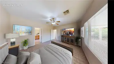 5123 Opal Crest Avenue, Las Vegas, NV 89131 Primary Bedroom