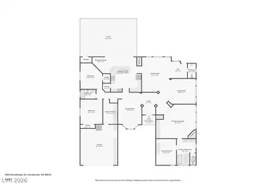 1892 Woodhaven Drive, Henderson, NV 89074 Floor Plan