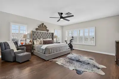 9529 Grand Canal Drive, Las Vegas, NV 89117 Primary Bedroom