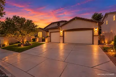 9613 Cherry Canyon Avenue, Las Vegas, NV 89129 Front of Structure