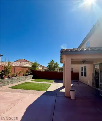11246 Accademia Court, Las Vegas, NV 89141 Yard