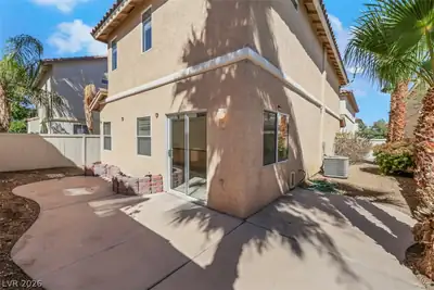 7152 Plushstone Street, Las Vegas, NV 89148 Back of Structure