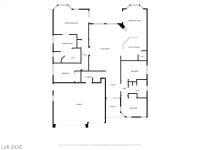 3917 Robin Knot Court, North Las Vegas, NV 89084 Floor Plan