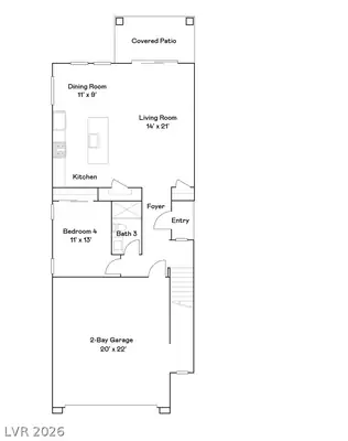 1485 Great Snipe Avenue, Las Vegas, NV 89138 Floor Plan