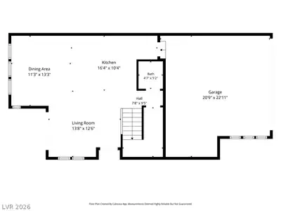 9826 Canyon Sage Street, Las Vegas, NV 89141 Floor Plan