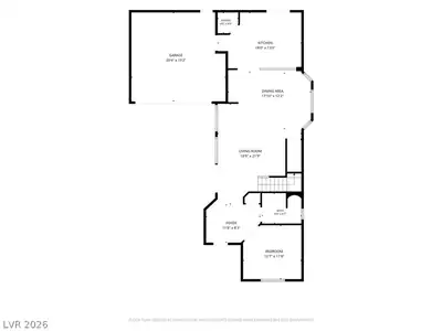 8928 Deep Ridge Court, Las Vegas, NV 89178 Floor Plan