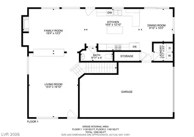 2399 Tilden Way, Henderson, NV 89074 Floor Plan