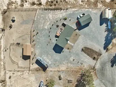 1380 Lanette Circle, Pahrump, NV 89060 Aerial View