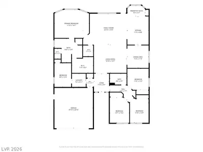 11160 Shadow Nook Court, Las Vegas, NV 89144 Floor Plan