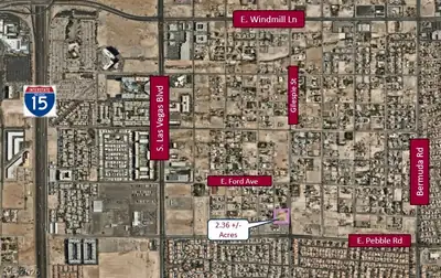 Gilespie Street, Las Vegas, NV 89123 Map