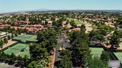 5257 Crooked Valley Drive, Las Vegas, NV 89149 Aerial View