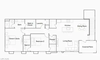 7312 North Decatur Boulevard 6, North Las Vegas, NV 89131 Floor Plan