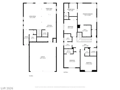 1122 Bradley Bay Avenue, Henderson, NV 89014 Floor Plan