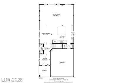 9804 Kodiak Island Court, Las Vegas, NV 89141 Floor Plan