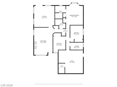 1013 Greystone Drive, Las Vegas, NV 89108 Floor Plan