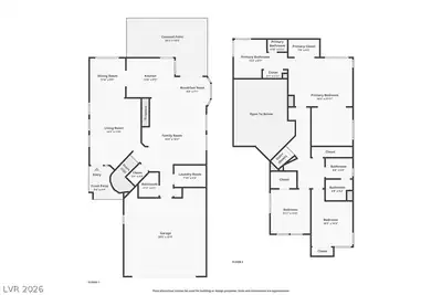 1840 Shirewick Drive, Las Vegas, NV 89117 Floor Plan