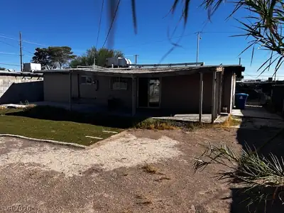 3708 Perliter Avenue, North Las Vegas, NV 89030 Back of Structure