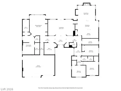 7904 Roxburgh Castle Avenue, Las Vegas, NV 89117 Floor Plan