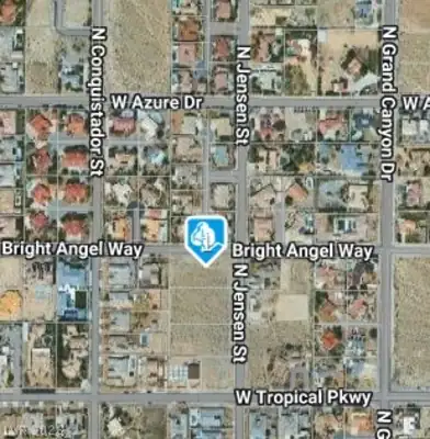 Bright Angel, Las Vegas, NV 89149 Map
