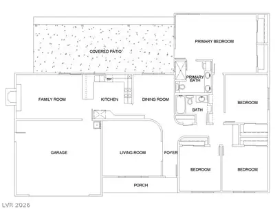 5855 West Oakey Boulevard, Las Vegas, NV 89146 Floor Plan