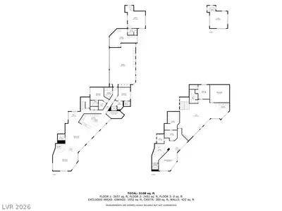 1140 Brown Hill Court, Henderson, NV 89011 Floor Plan