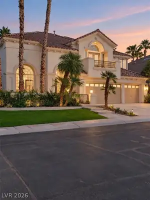 8833 Montagna Drive, Las Vegas, NV 89134 Front of Structure