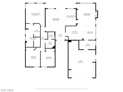 2829 Billy Casper Drive, Las Vegas, NV 89134 Floor Plan