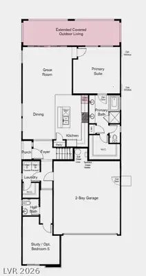 42 Via Montoro, Henderson, NV 89011 Floor Plan