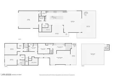 18 Heron Harbour Drive, Henderson, NV 89011 Floor Plan