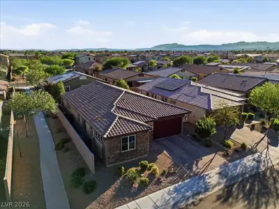 5917 Peridot Falls Avenue, Las Vegas, NV 89130 Aerial View