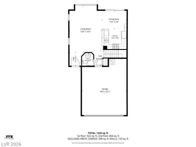 754 Solitude Point Avenue, Henderson, NV 89012 Floor Plan