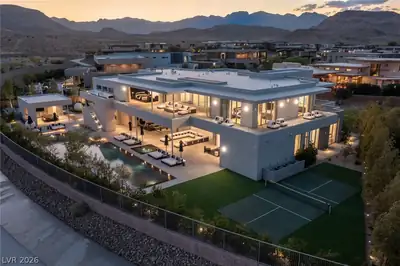14 Magic Stone Lane, Las Vegas, NV 89135 Aerial View