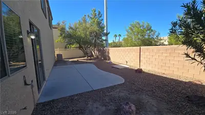 536 Civic Holiday Avenue, North Las Vegas, NV 89031 Yard